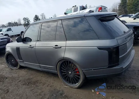 2016 Land Rover Range Rover Supercharged z USA, uszkodzony, nr VIN SALGS2EF6GA299752